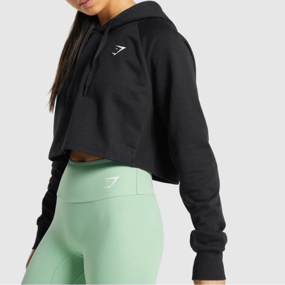 TRAINING CROPPED HOODIE